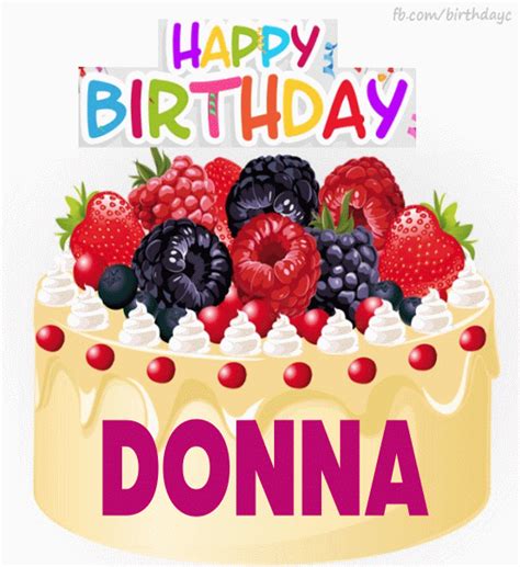 Happy Birthday Donna GIFs